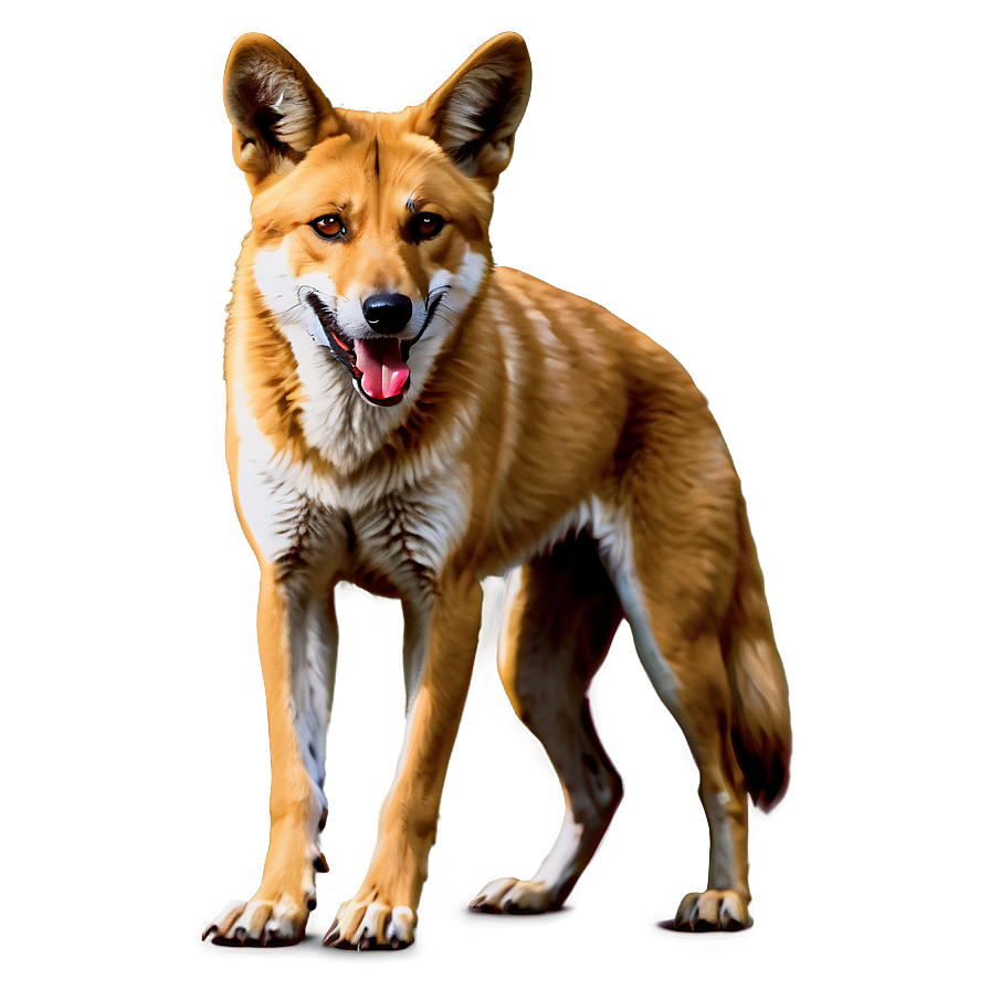 Wild Dingo Pose Png Gac PNG Image