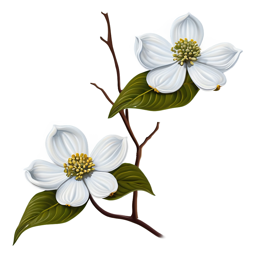 Wild Dogwood Flowers Png Ycw PNG Image