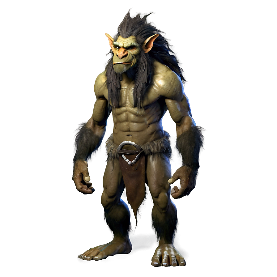 Wild Forest Troll Png Fgs95 PNG Image