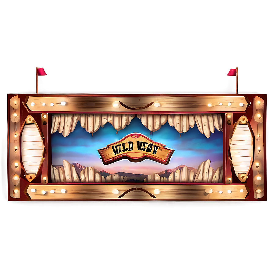 Wild West Show Marquee Png Ftt PNG Image