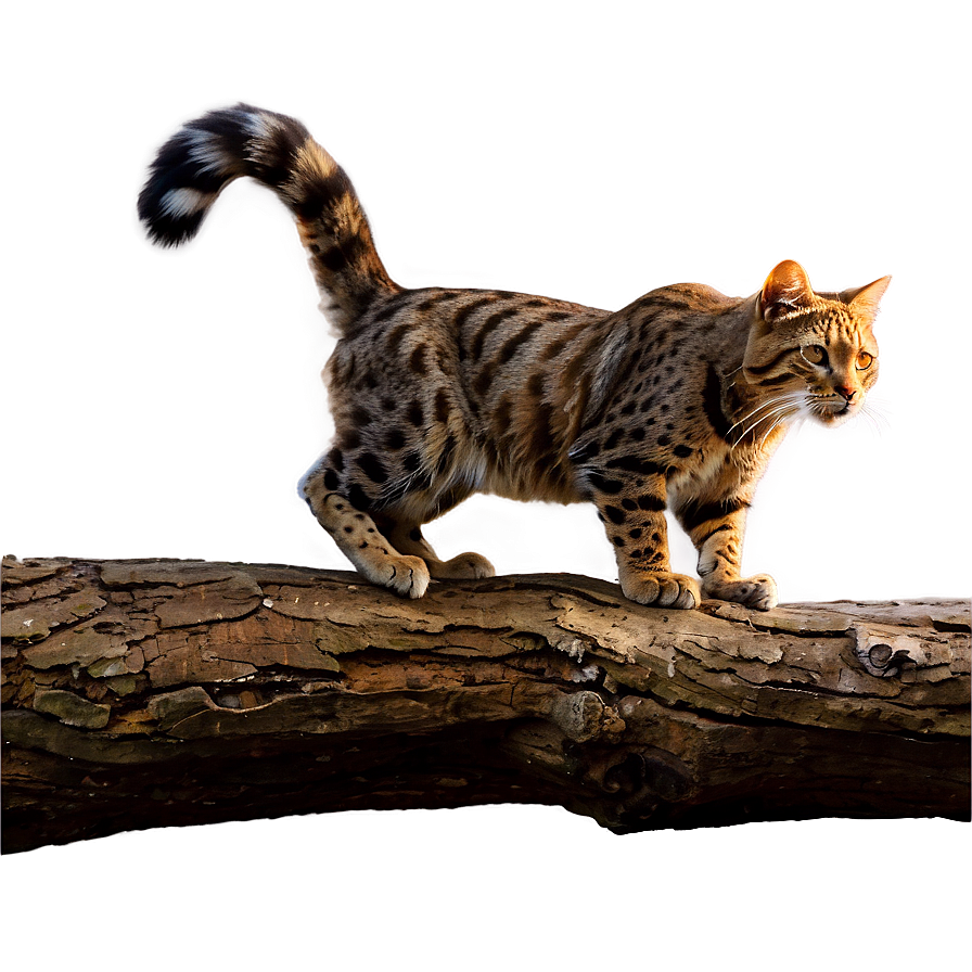 Wildcat On Branch Png 85 PNG Image