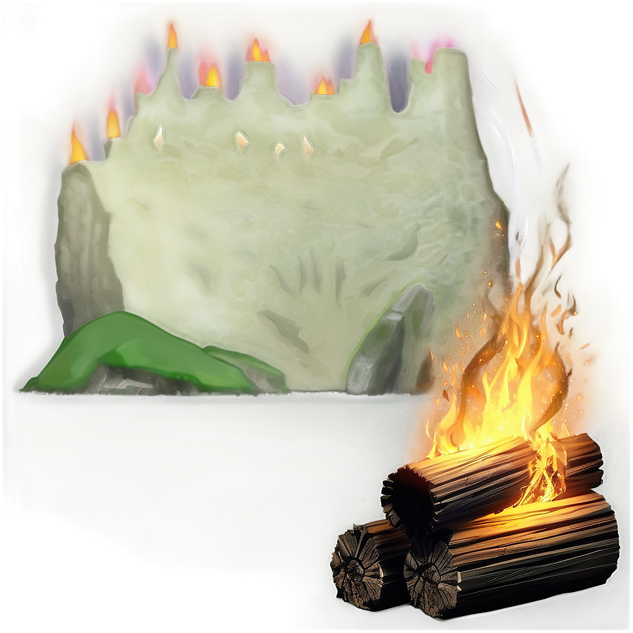 Wilderness Campfire Png Xck PNG Image