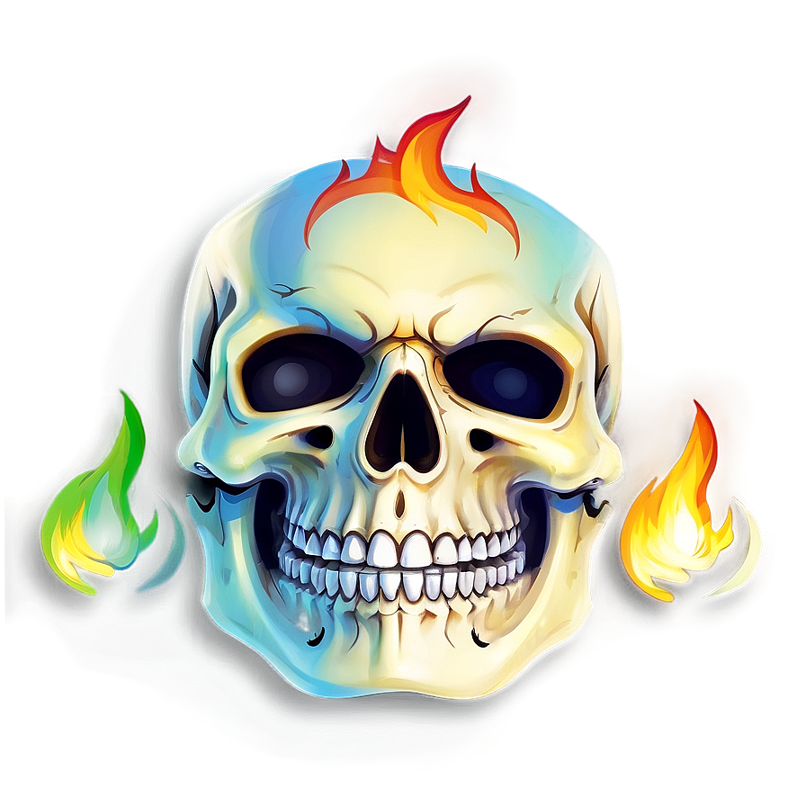 Wildfire Skull Icon Png Mna PNG Image