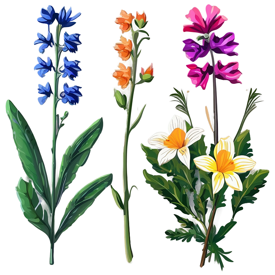 Wildflower Bouquet Png 45 PNG Image