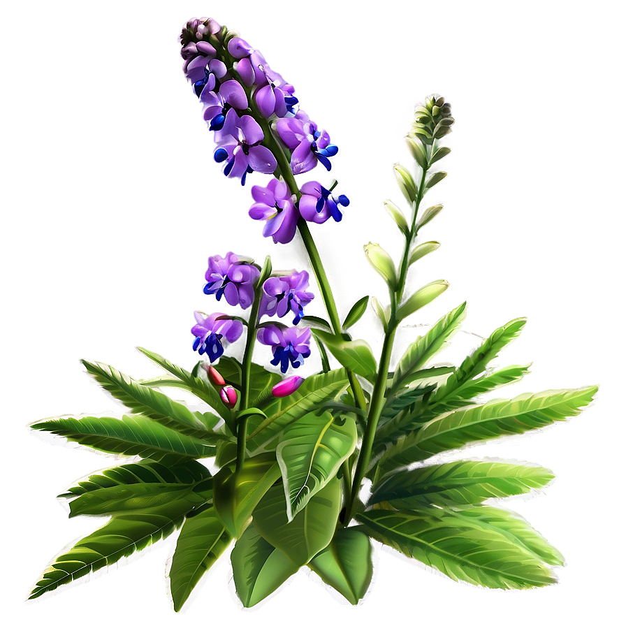 Wildflower Bush Png Uvn PNG Image