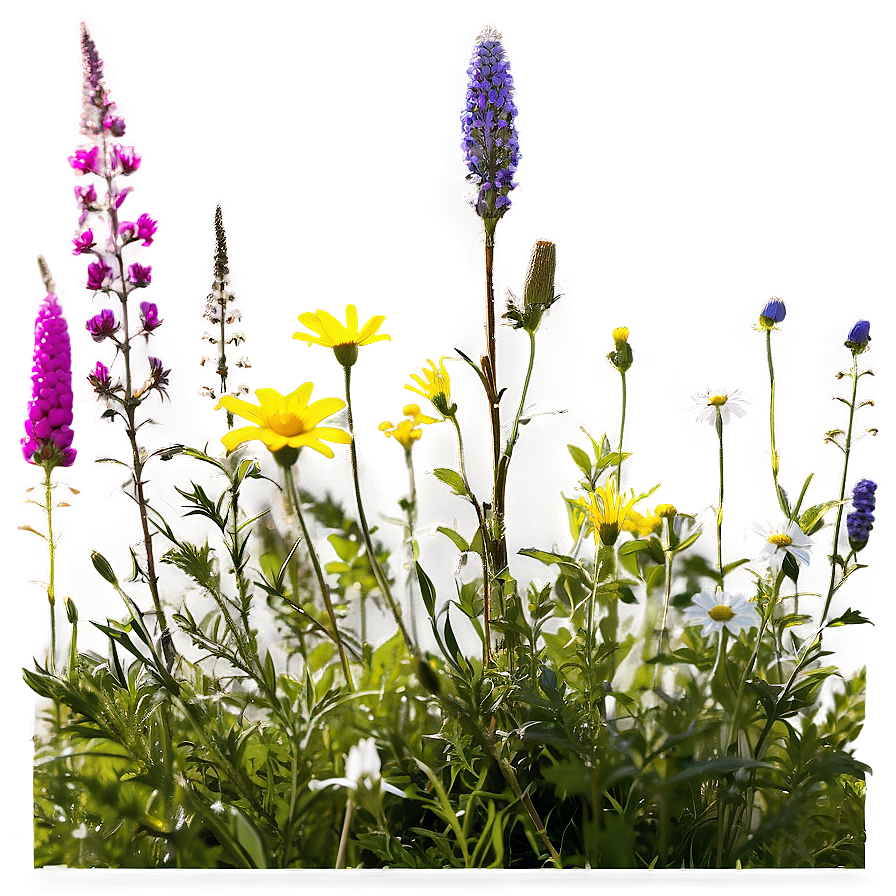 Wildflower Meadow Photo Png Ylx PNG Image