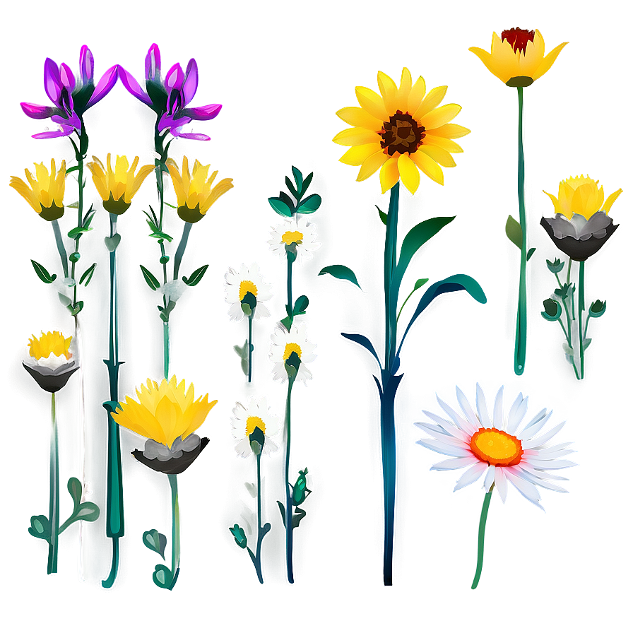 Wildflower Wonderland Png 66 PNG Image