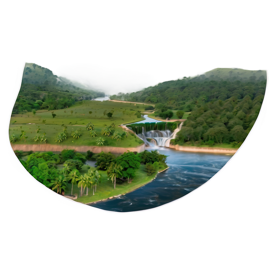 Wildlife Habitat Around Dam Png 31 PNG Image