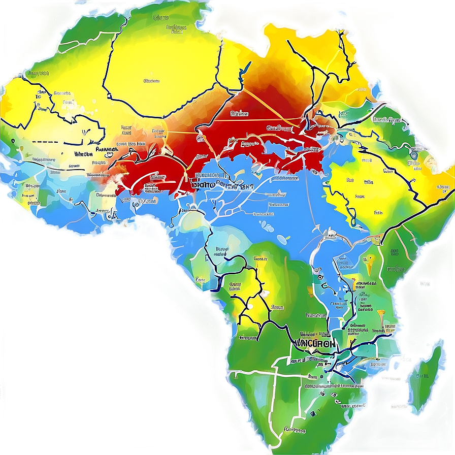 Wildlife Migration Map Png Vvp54 PNG Image