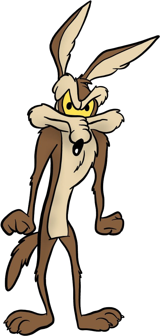 Wile E Coyote Standing PNG Image