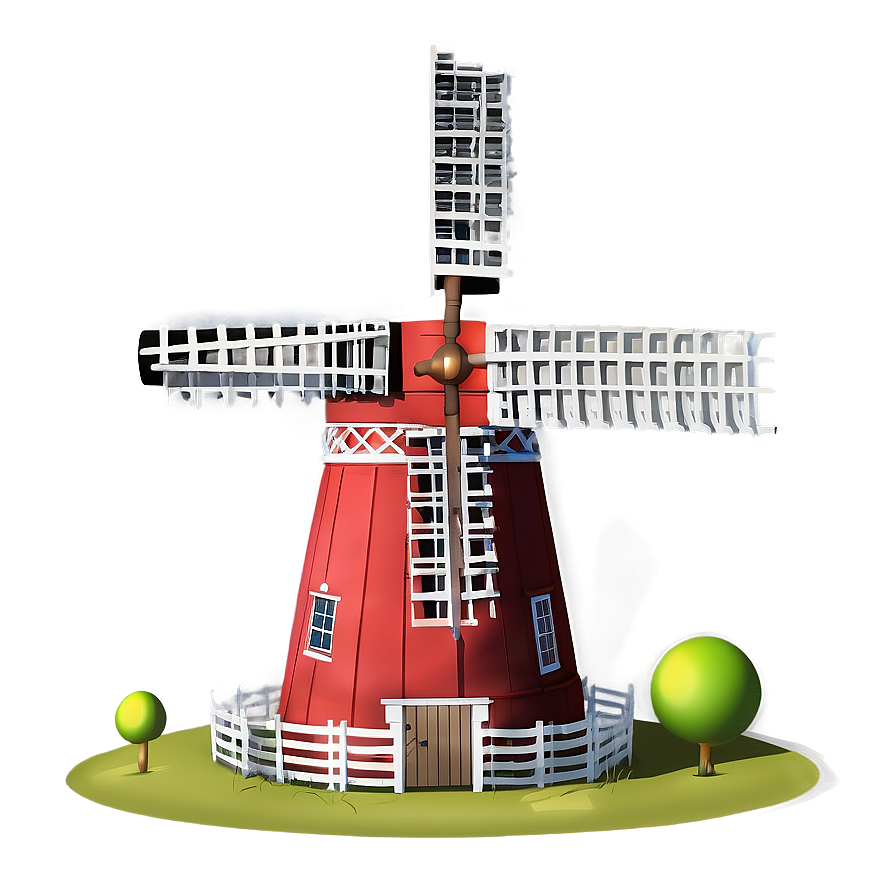 Windmill Side View Png Wfj PNG Image