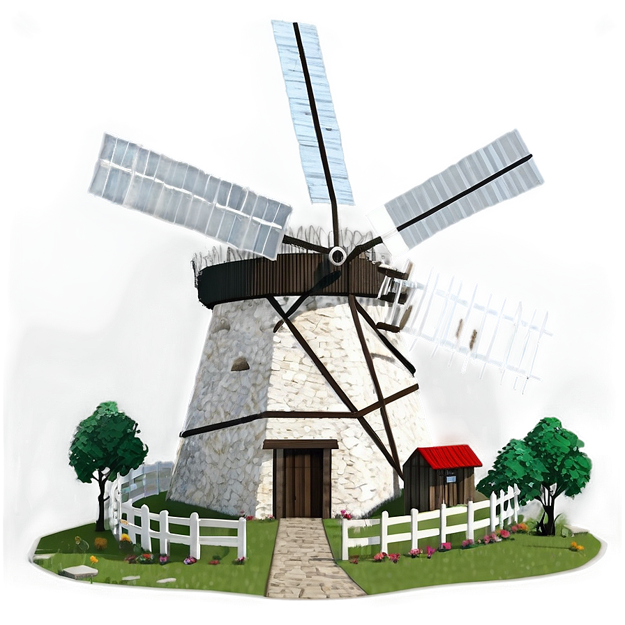 Windmill Tower Png Nwt82 PNG Image