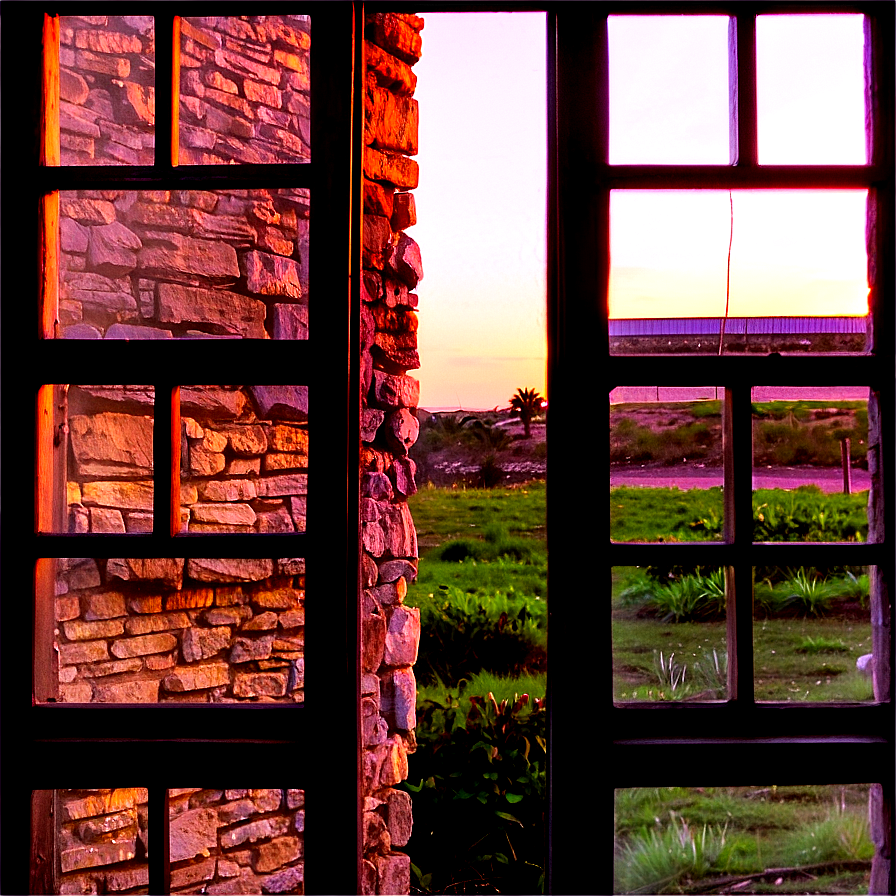 Window Reflection Sunset Png 05042024 PNG Image