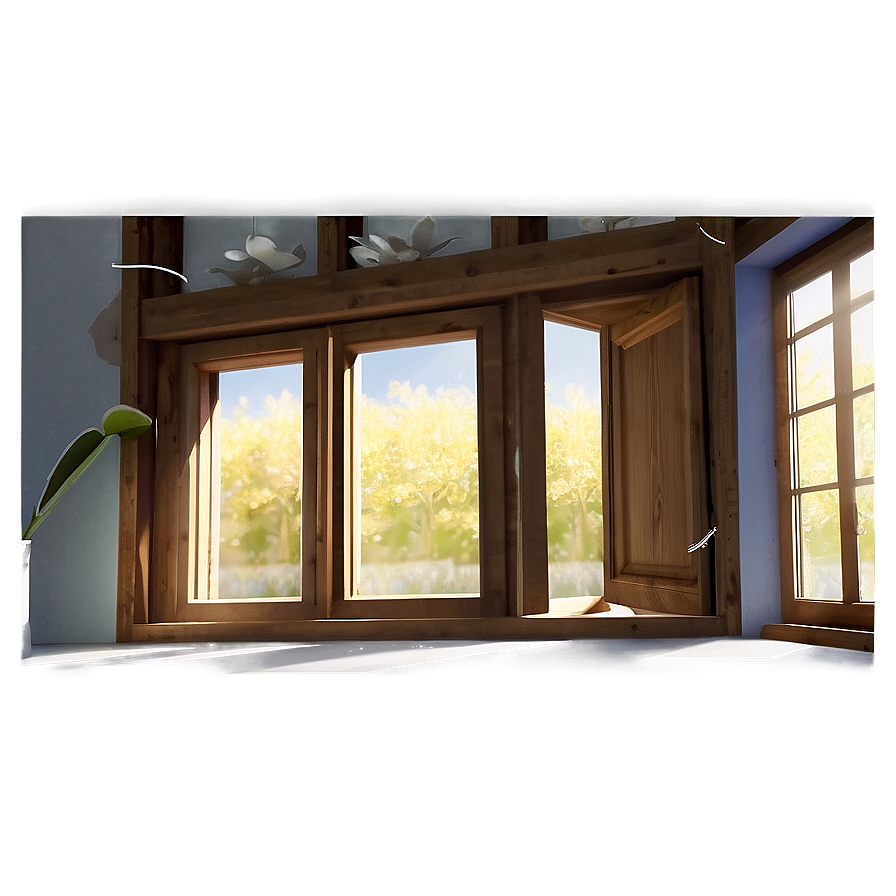 Window With Bright Sunlight Png 52 PNG Image