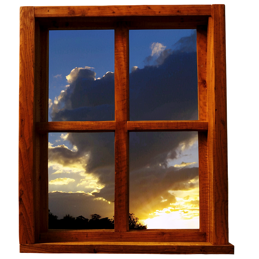 Windows Silhouette Sunset Png 84 PNG Image