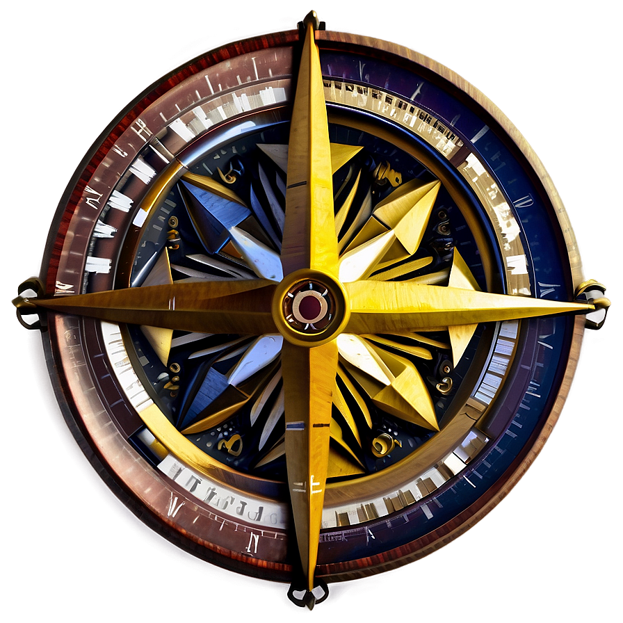 Windrose Compass Design Png 17 PNG Image