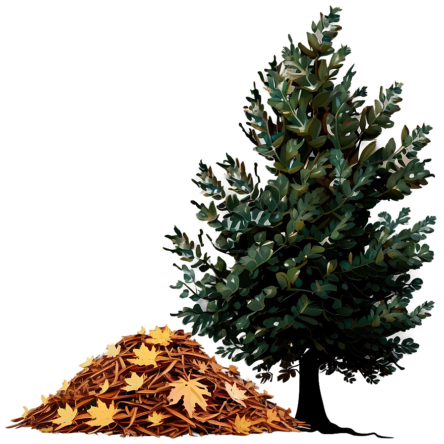 Windy Leaf Pile Png Qpt23 PNG Image