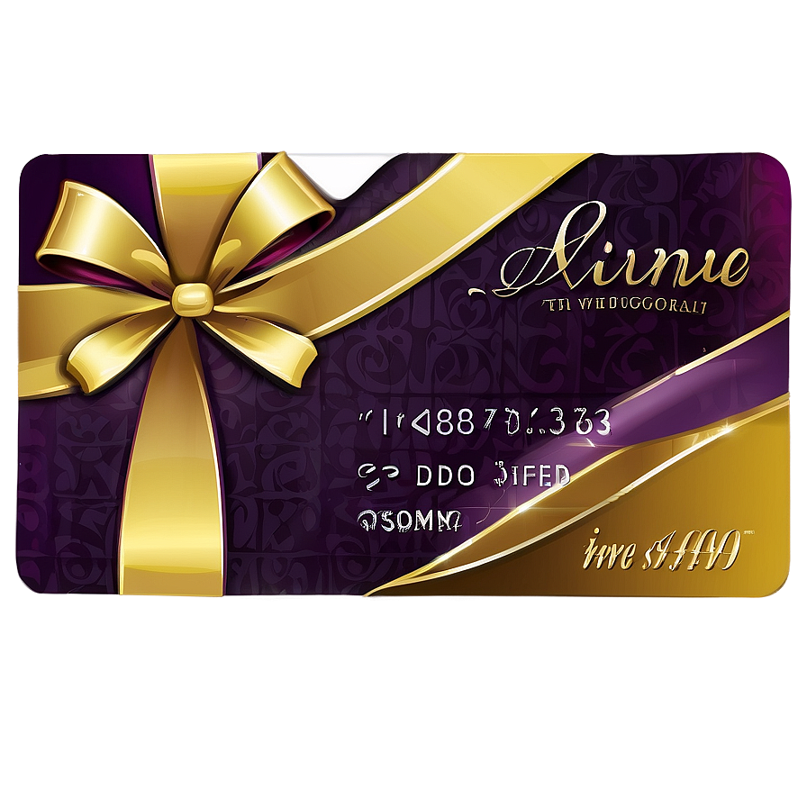 Wine Gift Card Png 11 PNG Image