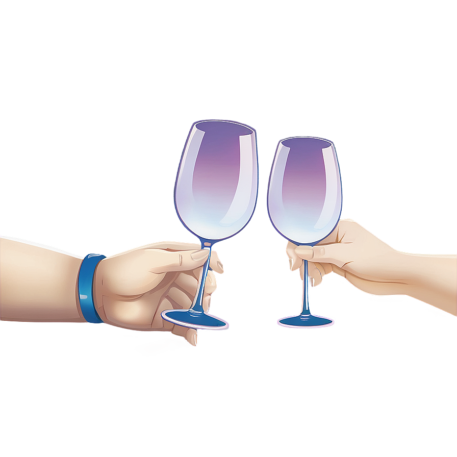 Wine Glass Cheers Png Xbi PNG Image