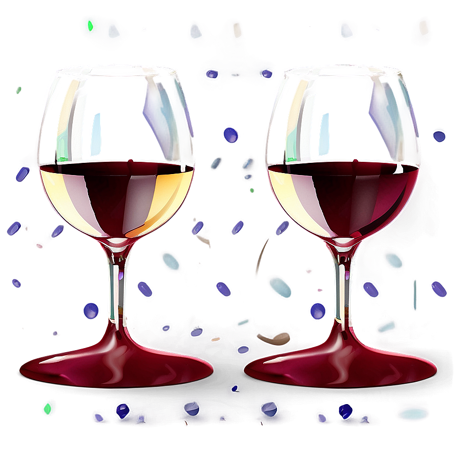 Wine Glass On Table Png Vou PNG Image