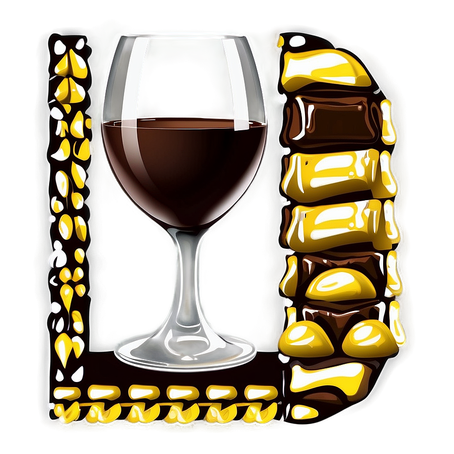 Wine Glass With Chocolate Png 05252024 PNG Image