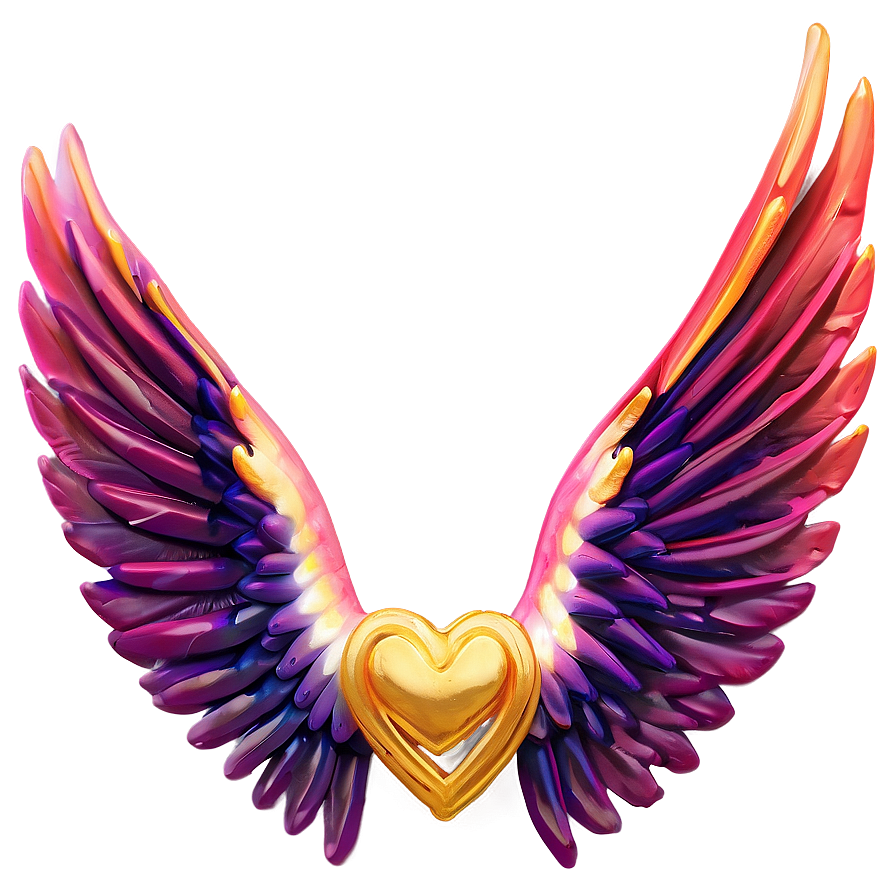 Wings Embraced Sky, Heart Clung To Memory Png Qin40 PNG Image