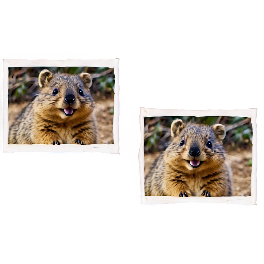 Winking Quokka Happiness Png Sjw PNG Image