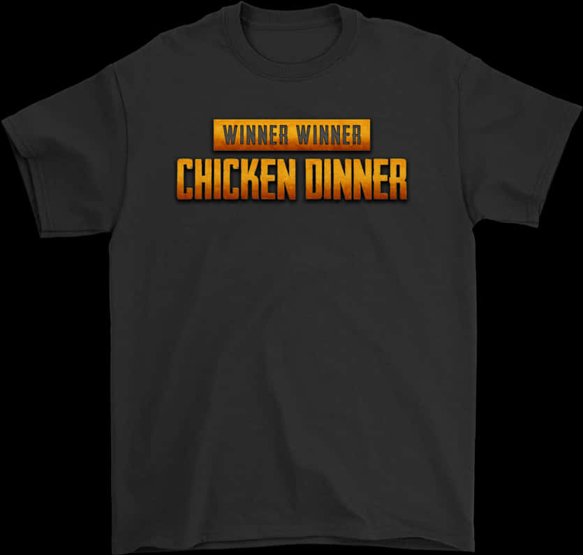 Winner Winner Chicken Dinner T Shirt PNG Image