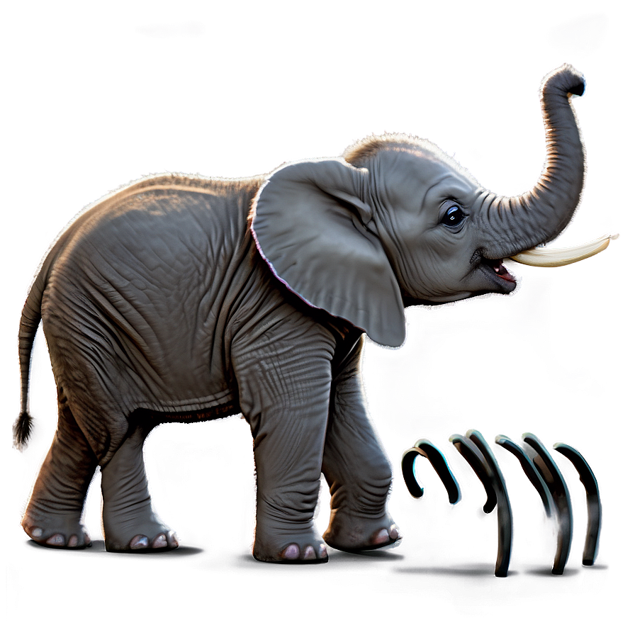 Winter Baby Elephant Png 50 PNG Image