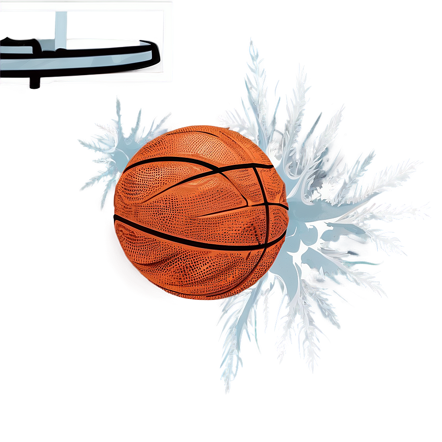 Winter Basketball Scene Png Ebp77 PNG Image