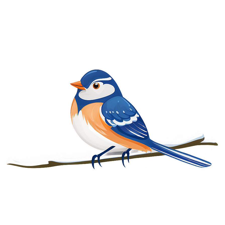 Winter Cartoon Bird Png 64 PNG Image