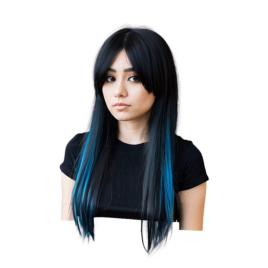 Winter Emo Hairstyle Png Gtv PNG Image