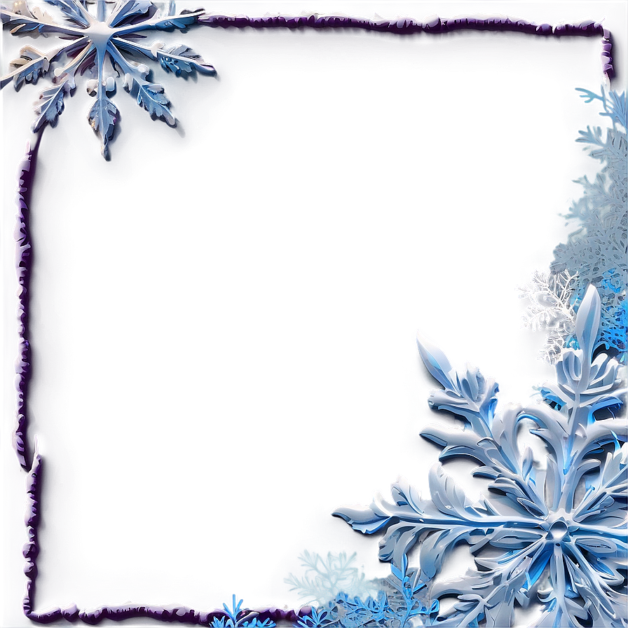 Winter Frame Png 78 PNG Image