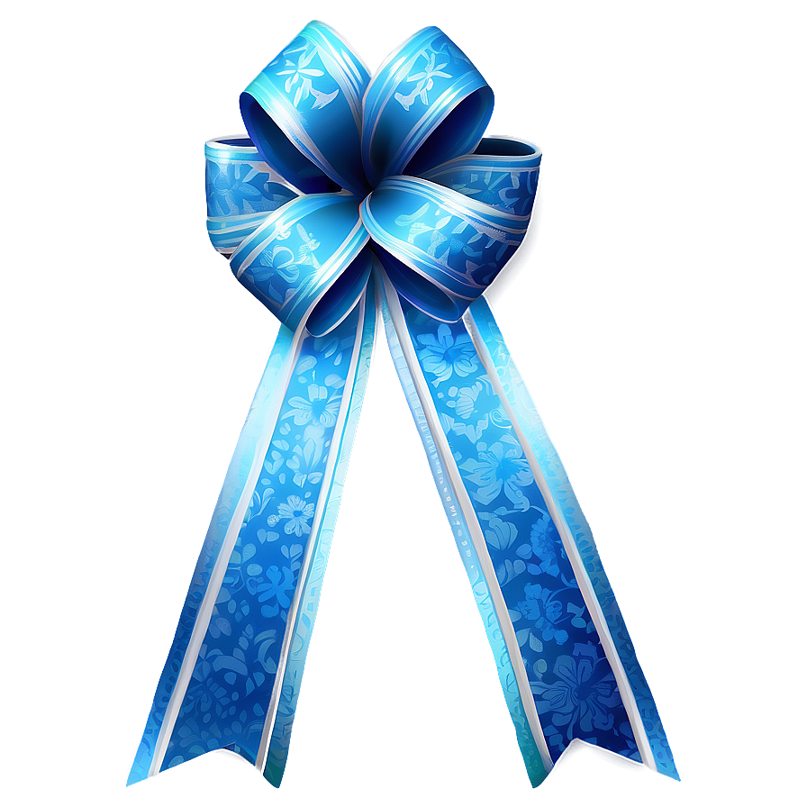 Winter Frost Gift Bow Png Idv61 PNG Image