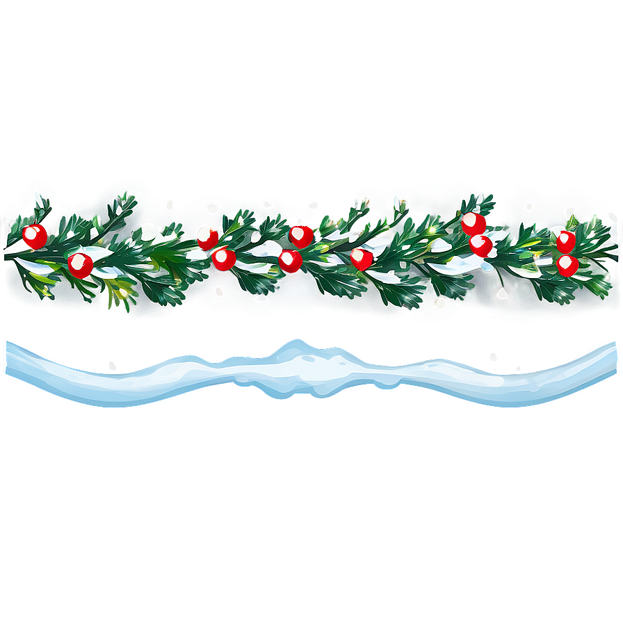 Winter Holiday Border Png 54 PNG Image