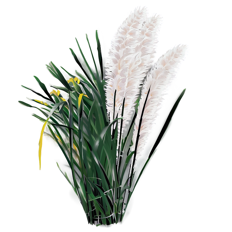 Winter Pampas Grass Png 06122024 PNG Image