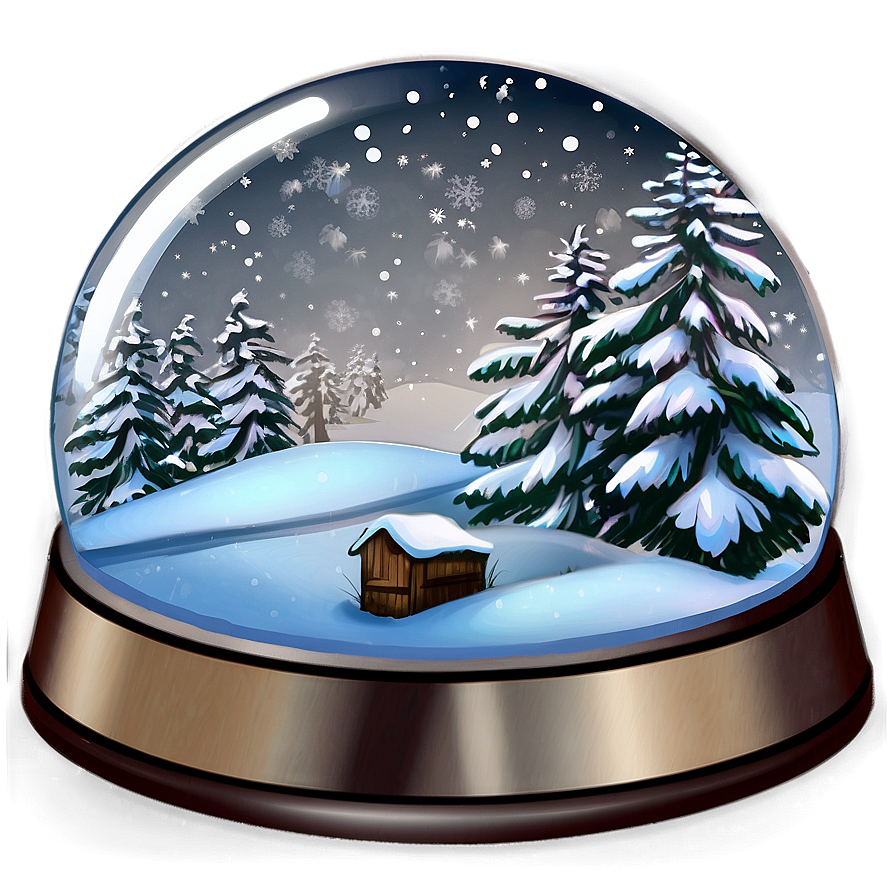 Winter Snow Globe Png 31 PNG Image