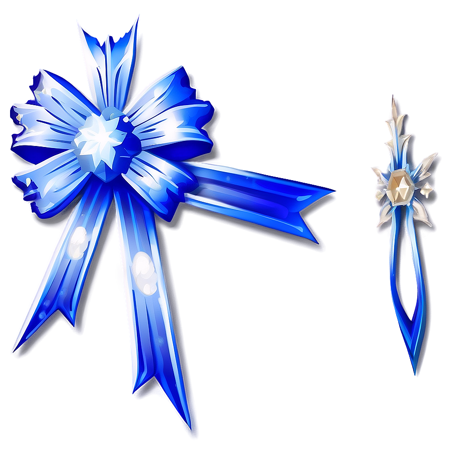 Winter Snowflake Bow Png 18 PNG Image