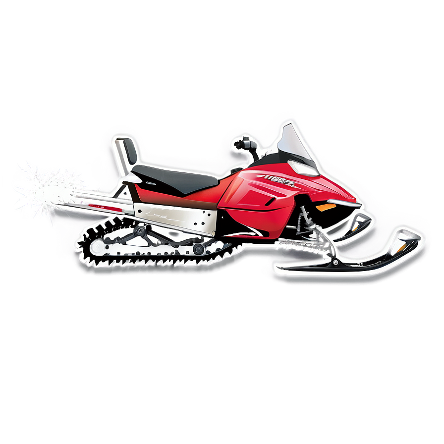 Winter Snowmobile Ride Png Kvk PNG Image