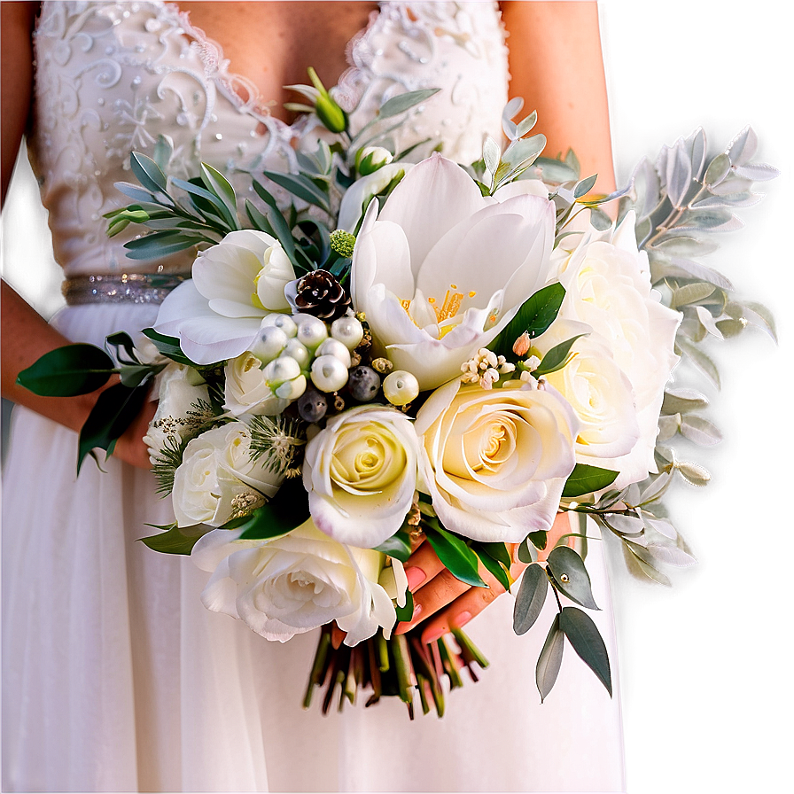 Winter Wedding Bouquets Png 69 PNG Image