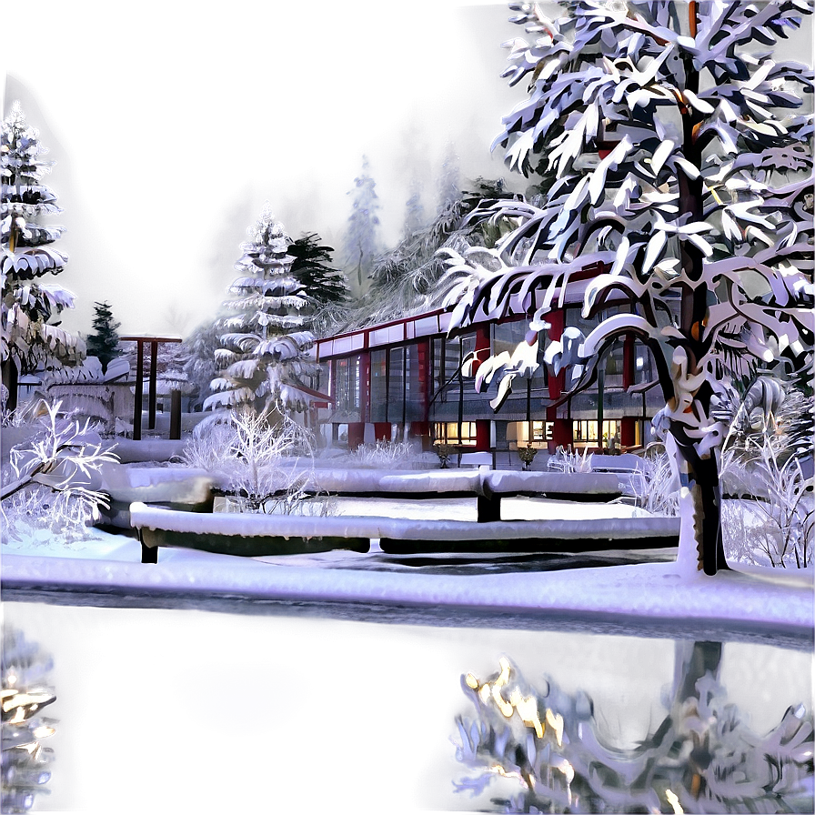 Winter Wonderland Png Fum PNG Image