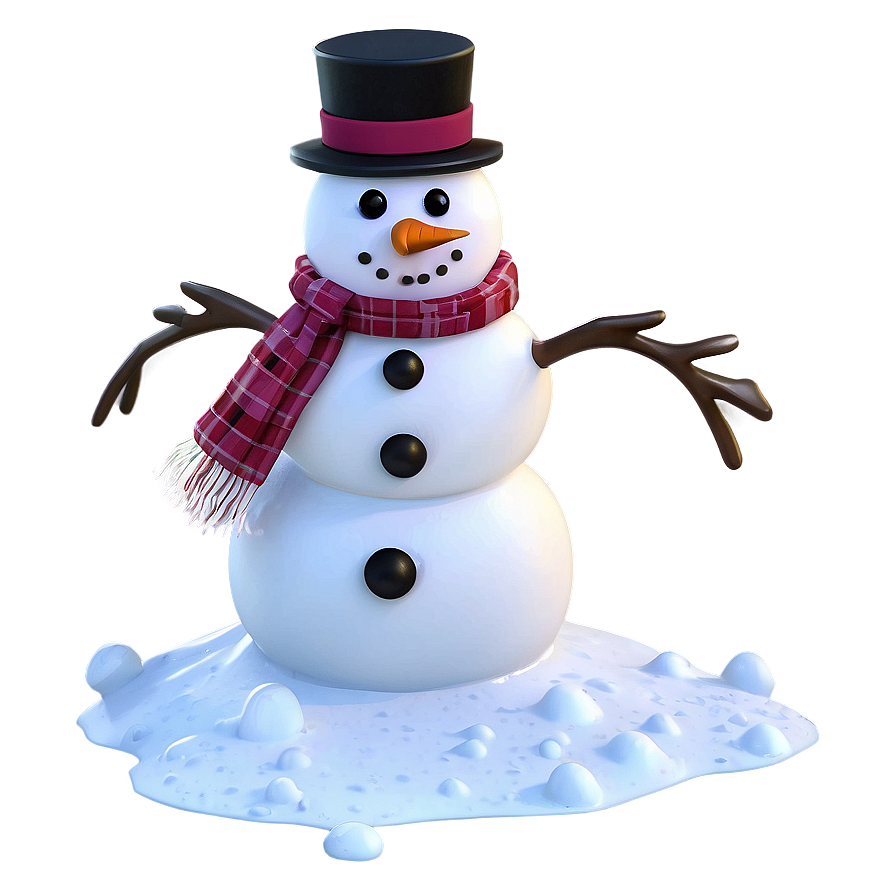 Winter Wonderland Snowman Png Gya PNG Image