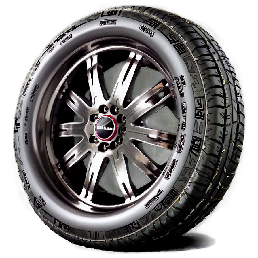 Wire Spoke Car Wheel Png 63 PNG Image