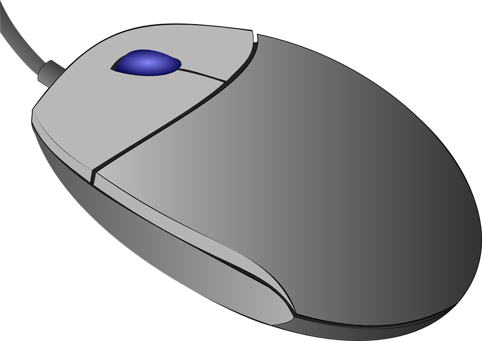 Wired Computer Mouse Illustration PNG Image