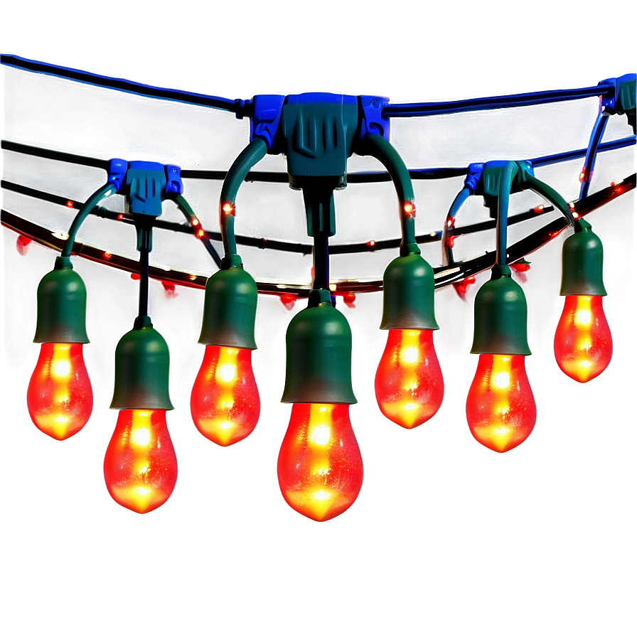 Wireless Christmas String Lights Png 06292024 PNG Image