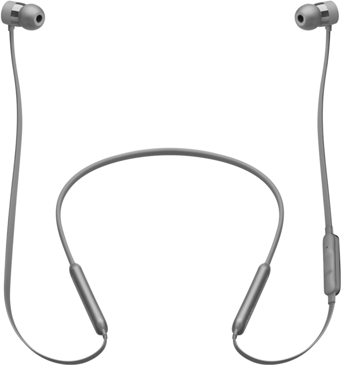 Wireless Earphones Blue Background PNG Image