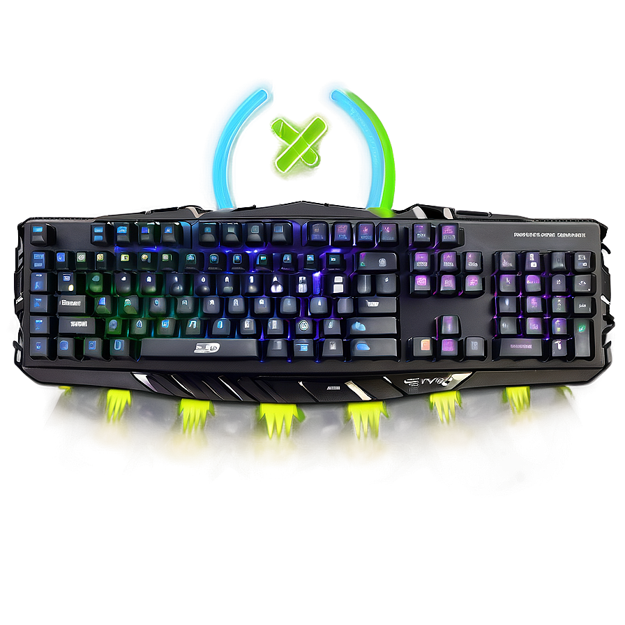 Wireless Gaming Keyboard Png Dsx PNG Image