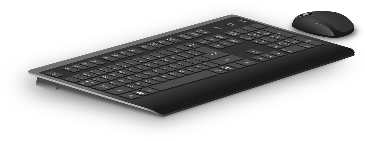 Wireless Keyboardand Mouse Combo PNG Image