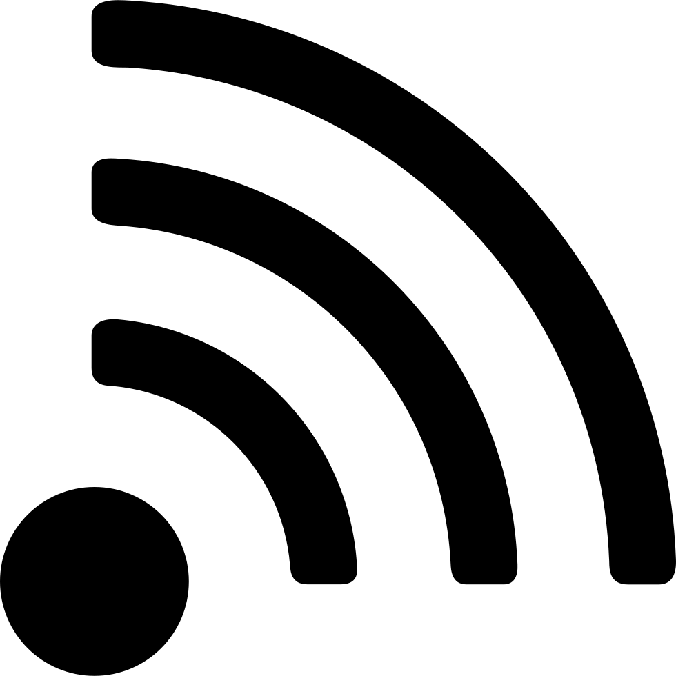 Wireless Signal Icon PNG Image