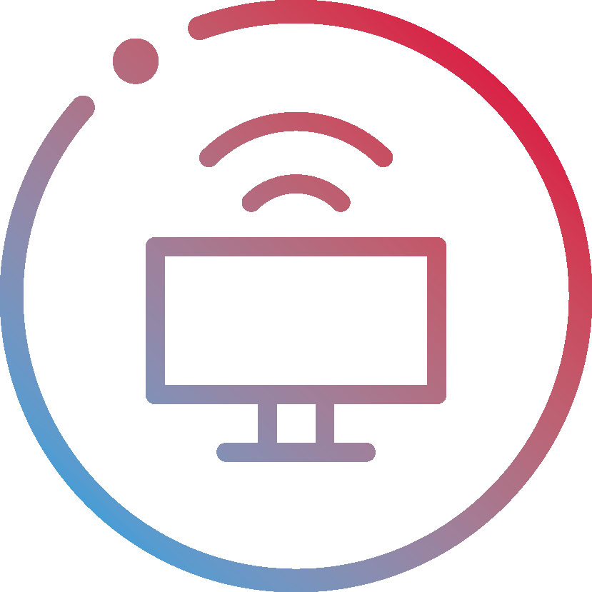 Wireless T V Icon PNG Image